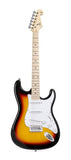 SEM1/3TS-GA1065 Set de Guitarra eléctrica 3 Tone Sunburst con amplificador 10 Watts