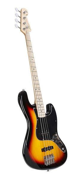 SBM1/3TS-BA1565 Set de Bajo eléctrico 3 Tone Sunburst con Amplificador 15 Watts