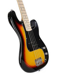 SBM2/3TS-BA1565 Set de Bajo Eléctrico 3 Tone Sunburst con amplificador 15 Watts