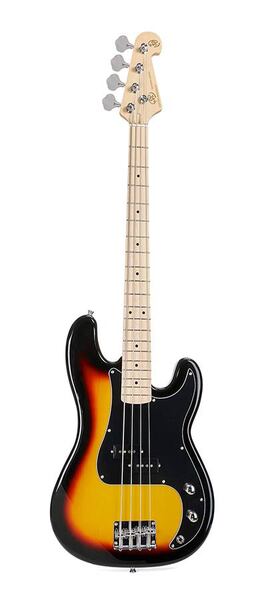 SBM2/3TS-BA1565 Set de Bajo Eléctrico 3 Tone Sunburst con amplificador 15 Watts