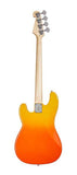 SBM2/BF-BA1565 Set de Bajo eléctrico Burning Fire con amplificador 15 Watts