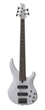 TRBX505 TWH Bajo eléctrico de 5 cuerdas, color blanco