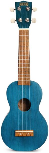 MK1TBU Ukulele Soprano KAHIKO, Azul traslúcido