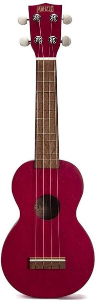 MK1TRD Ukuleles Soprano, Rojo traslúcido