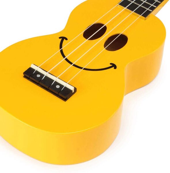 U-SMILE YW Ukelele soprano SMILEY SERIES, Amarillo