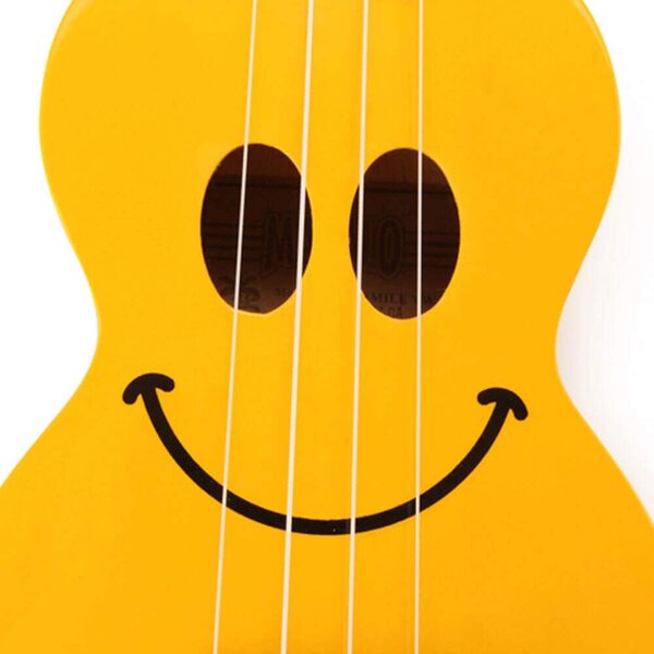 U-SMILE YW Ukelele soprano SMILEY SERIES, Amarillo