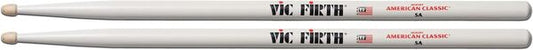 VF5AWW Bolillos de Madera de color blanco