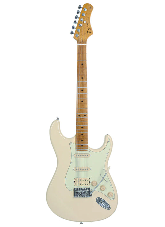 TG 540 OWH-LF/AWH Guitarra Eléctrica Estilo Stratocaster color blanco