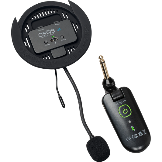 OSWS86-US UHF Wireless System para Guitarra Clásica – Soundhole Pickup Inalámbrico