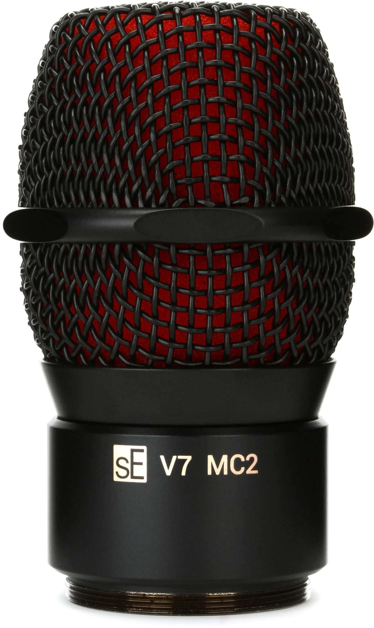 V7 MC2 BLK Cápsula de Micrófono Dinámico Supercardioide para Transmisores Inalámbricos Sennheiser (Color Negro)