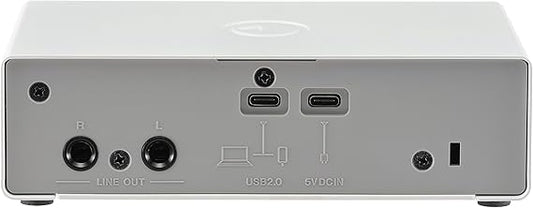 IXO12 W  Interface de Audio USB Ultraportátil 2×2 de color blanco