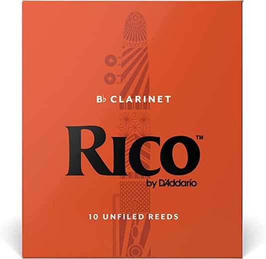 RCA0130-01 Caña individual para clarinete BB 3.0 RICO