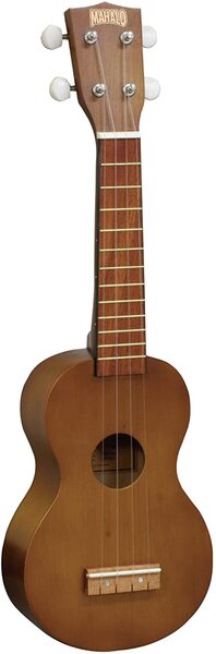 MK1TBR Ukulele Soprano KAHIKO, Marrón transparente