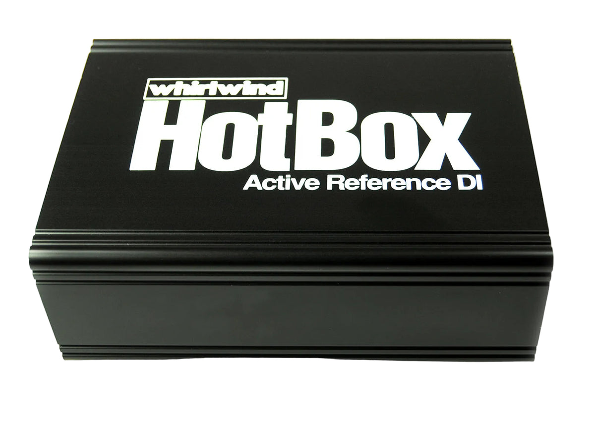 HOTBOX Active DI Box | Caja Directa Activa Profesional para Guitarra y Bajo