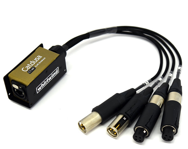 CATDUSA CT-MF Ethercon  4 COMBO XLR
