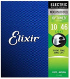 19052 Set de cuerdas para guitarra eléctrica OPTIWEB, ligera