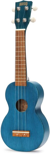 MK1TBU Ukulele Soprano KAHIKO, Azul traslúcido