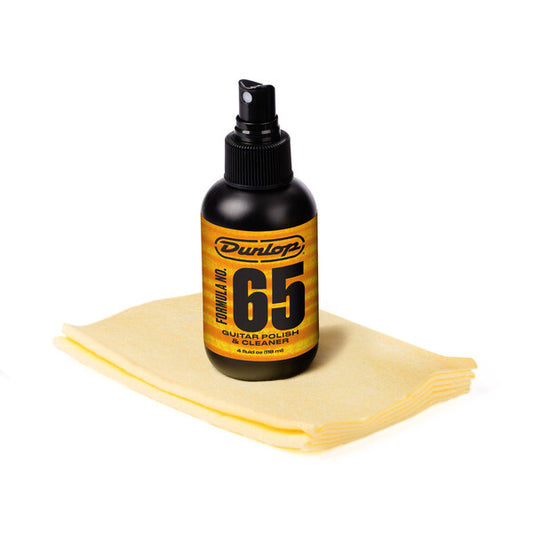 654C Limpiador en Spray para Guitarra 4OZ con paño para limpiar