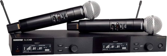SLXD24D/SM58  Sistema Inalámbrico Shure Doble Micro SM58