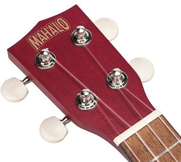 MK1TRD Ukuleles Soprano, Rojo traslúcido