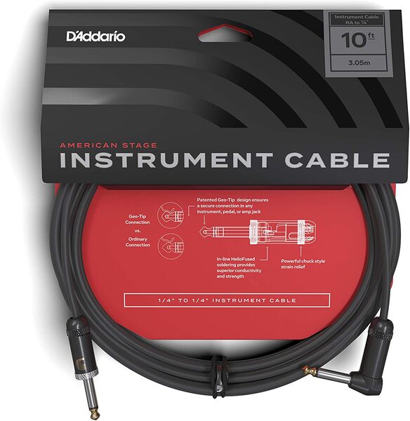 PW-AMSGRA-10 Cable TS de 10  angulado recto american S