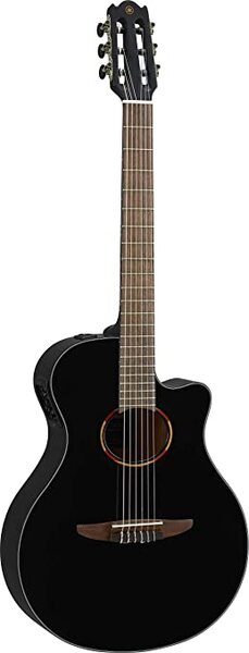 NTX1 BL Guitarra electroacústica negra cuerdas de nylon