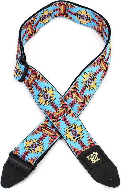 ERNIE 5323 Strap Classic Jacquard Guitar Albuquerque Noon