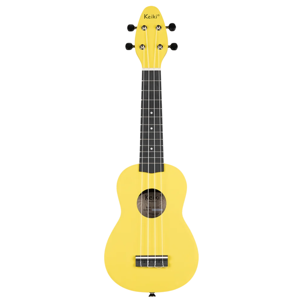 K2-LGR  Keiki® Ukulele Pack – Set de Ukulele Soprano con Accesorios Color Lemon Grass