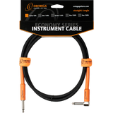 OECI-5 Economy Series – Cable para Instrumento de 5 ft (1.5 m) Jack Recto a Jack en Ángulo Orange/Black
