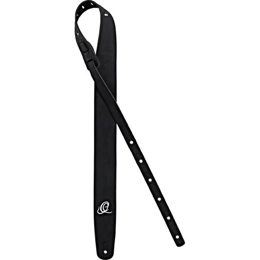 OSVG-BK  Vegan Series – Correa para Guitarra en PVC Color Negro Ecológica y Libre de Ftalatos