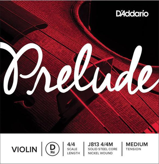 J813 4/4M Cuerda individual para violín D Prelude