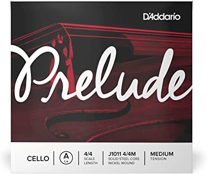 J1011 4/4M Cuerda individual Cello A Prelude, 4/4, Tension Media