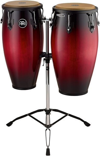 HC812WRB Set de Congas Headliner, 11" y 12", Red Wine sunburst