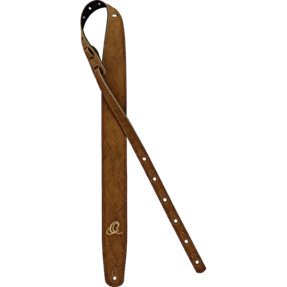 OSVG-TN  Vegan Series – Correa para Guitarra en PVC Color Tan Ecológica y Libre de Ftalatos