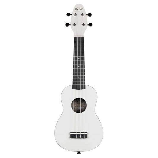 K2-SCL Ukulele Pack – Set de Ukulele Soprano con Accesorios Diseño Silent Clouds