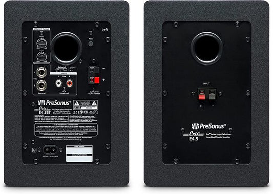 E4.5 BT  Par de Bocina para estudios activas de 2 vías HD con bluetooth