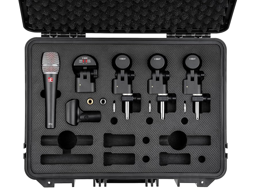 V-PACK VENUE STANDARD – Solución compacta y profesional para microfonear tu batería en vivo