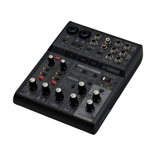 AG06MK2 Mezclador USB de 6 Canales para Streaming en Vivo con Interfaz de Audio y Loopback