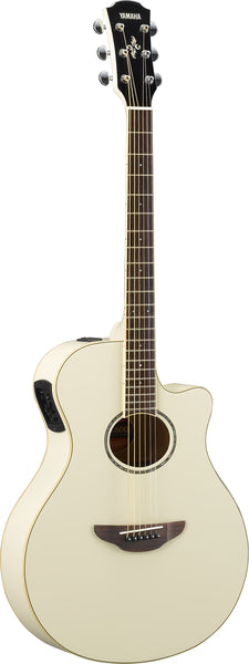 APX600 VW Guitarra Electro Acústica, blanco vintage