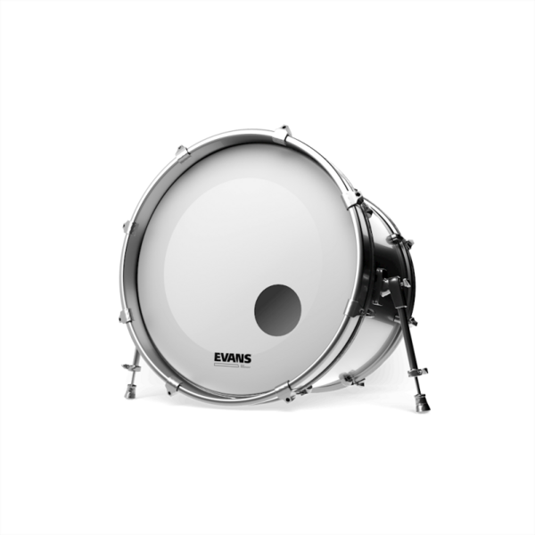 BD20RGCW Parcho para bombo 20'' EQ3 Resonante, blanco revestido