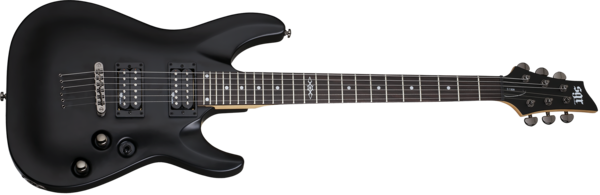 SGR C-1 MSBL Guitarra eléctrica Negra satinada