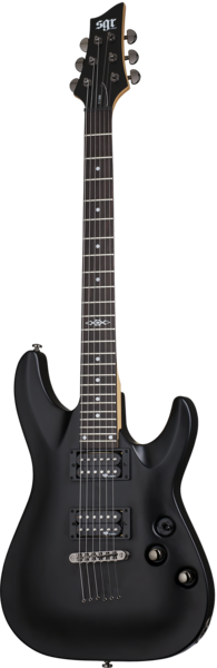 SGR C-1 MSBL Guitarra eléctrica Negra satinada