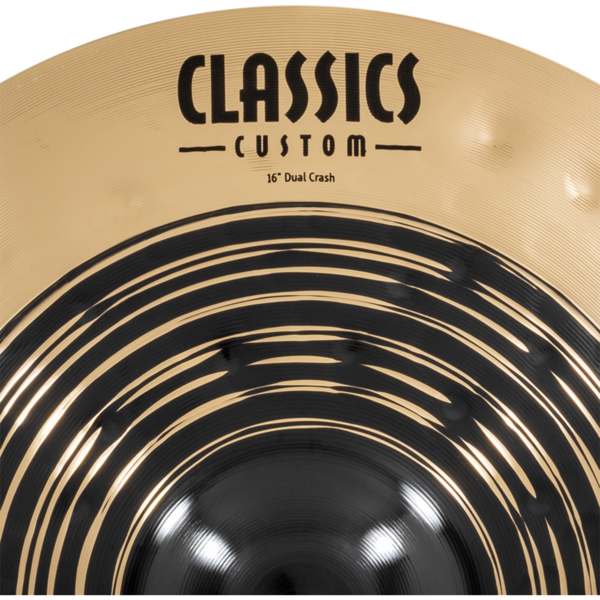 CC16DUC Cymbal 16 Crash classic custom, crash dual