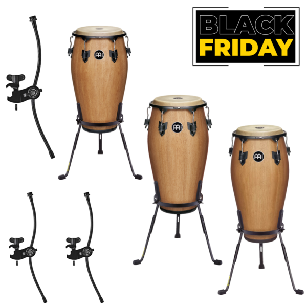 Combo Black Friday de Tumba 12 mas Conga 11, Quinto 11 y Tres Clamps