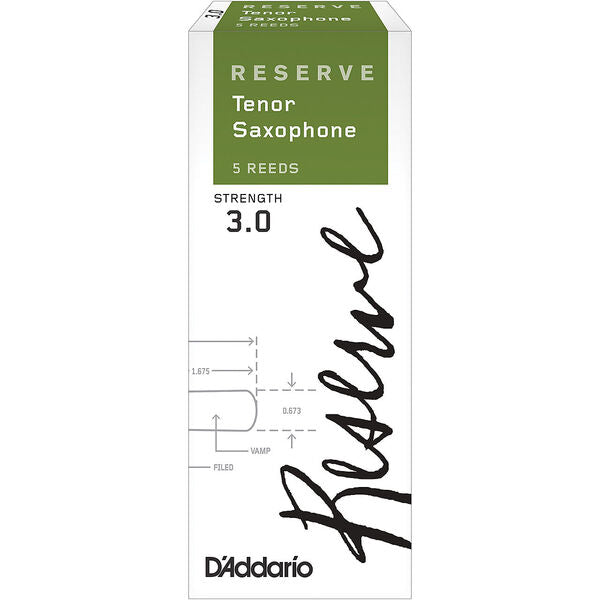 DKR0530-01 Caña individual Reserve para saxofón Tenor 3.0