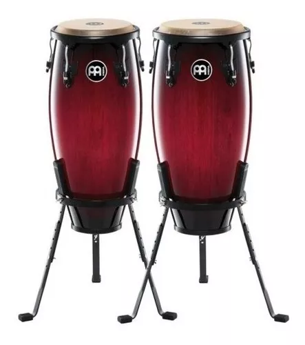 HC512WRB Set de Conga Headliner color  Rojo vino B