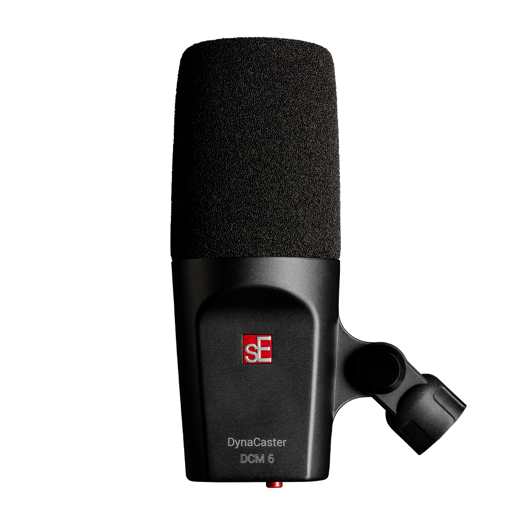 DYNACASTER DCM6 Micrófono Dinámico Activo Cardioide con Tecnología DYNAMITE y +30 dB de Ganancia