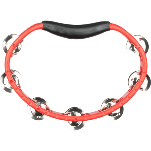 HTMT1R  Pandereta de ABS Meinl Roja con Mango Ergonómico