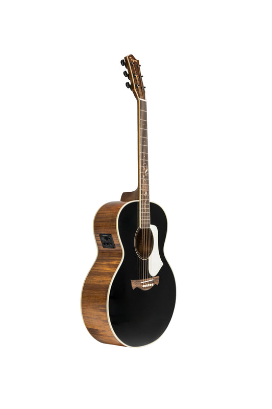 FS 600 EQ BK Guitarra Electroacústica JumboCedro Sólido con Fishman Presys II