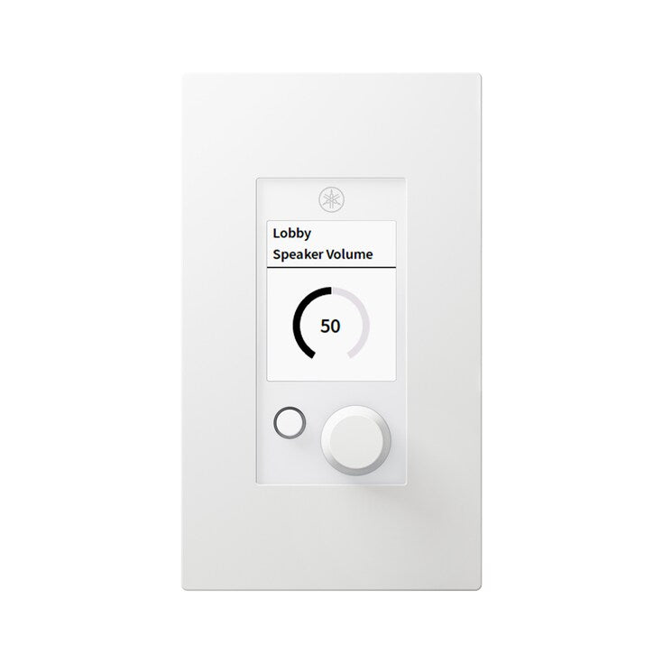 MCP2W-US Controlador de Pared Programable con Pantalla LCD y PoE – Blanco